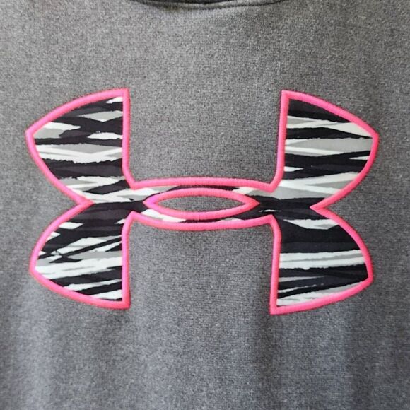 2 UNDER ARMOUR HOODIES | Gray, Pink | Women's Small | Draw String Sweatshirts - Picture 4 of 12